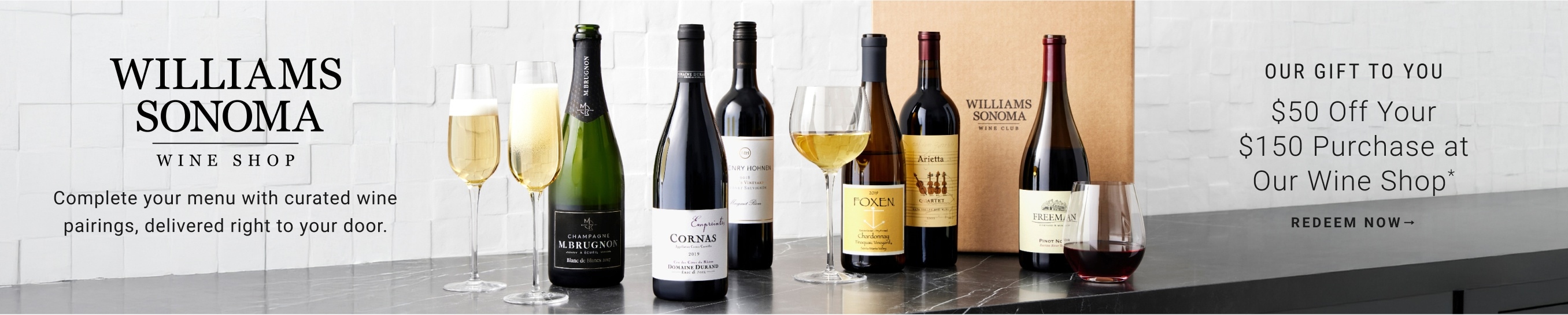 Williams Sonoma Wine Shop