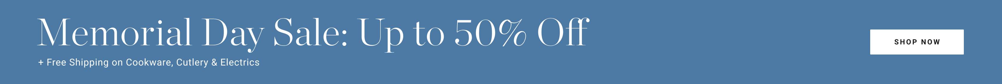 Shop Memorial Day Sale