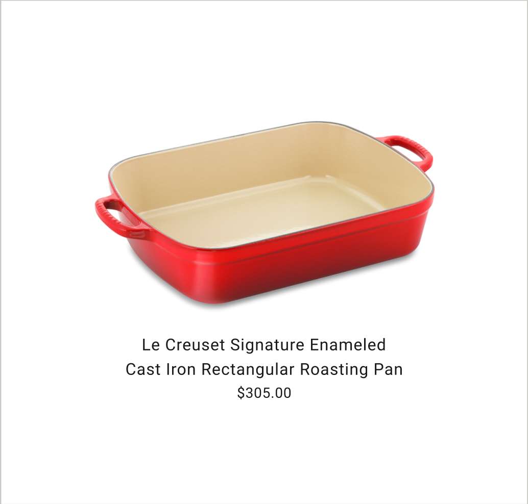 Le Creuset Signature Enameled Cast Iron Rectangular Roasting Pan