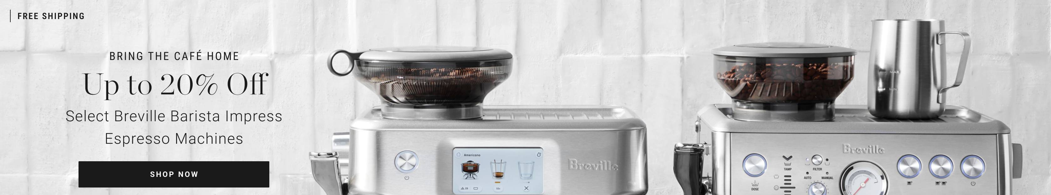 Shop Breville Espresso Machines