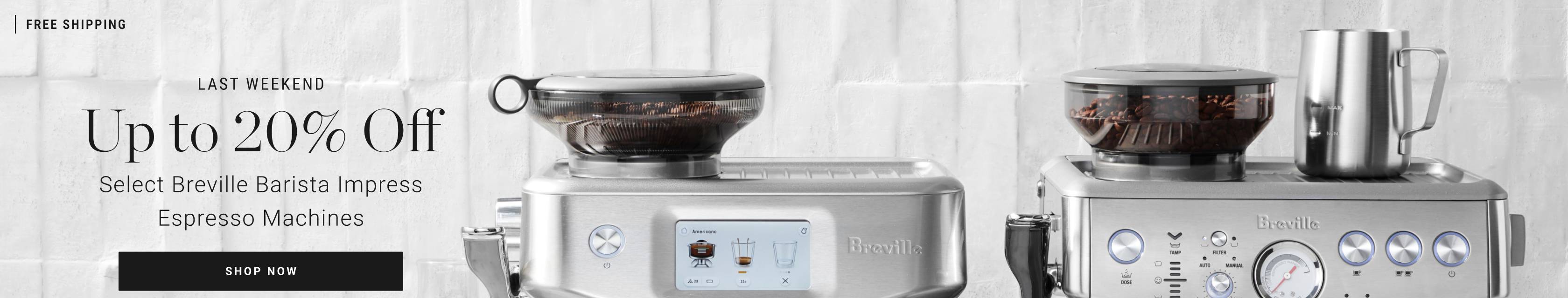 Shop Breville Espresso Machines