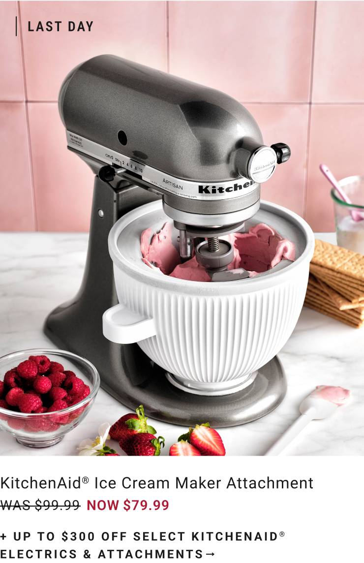Shop KitchenAid® Stand Mixers & Attachments