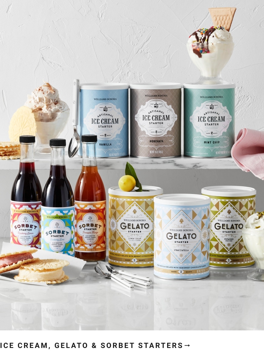 Ice Cream, Gelato & Sorbet Starters