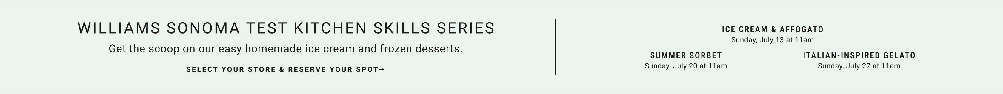 Select your store & reserve your spot