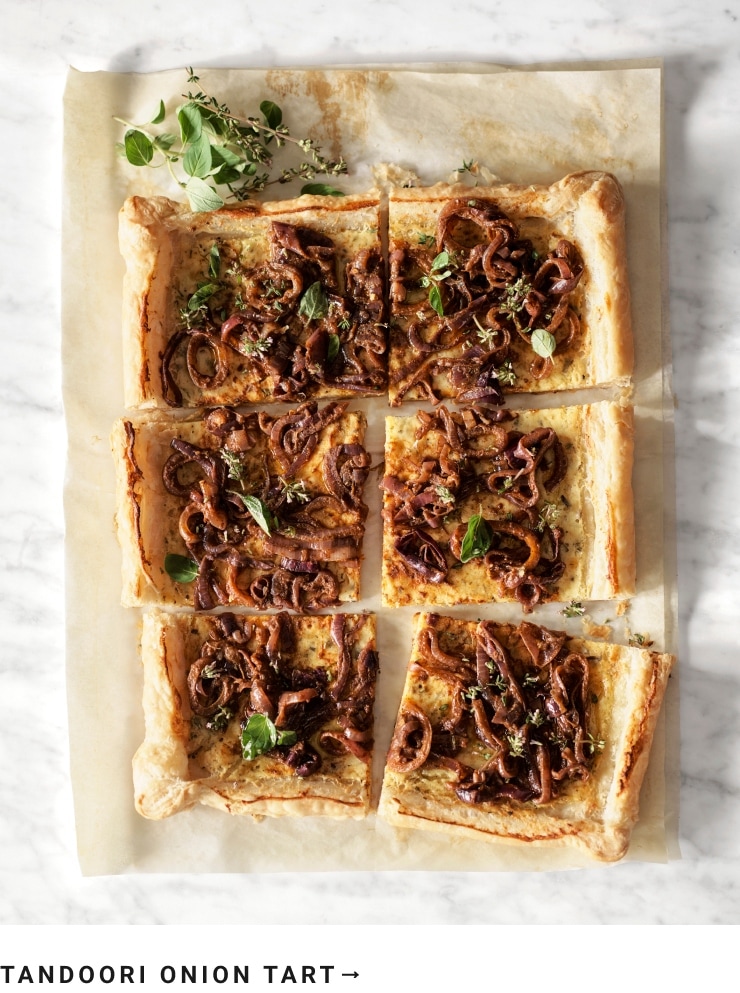 Tandoori Onion Tart