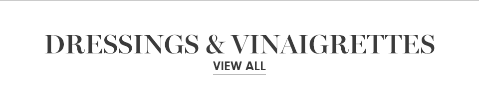Dressings & Vinaigrettes
