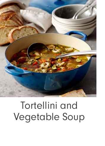 Tortellini and Vegetable Soup