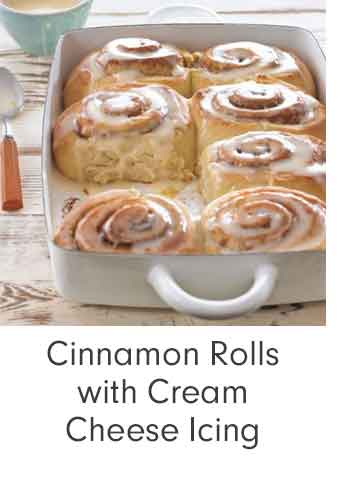 Cinnamon Rolls with Cream Cheese Icing