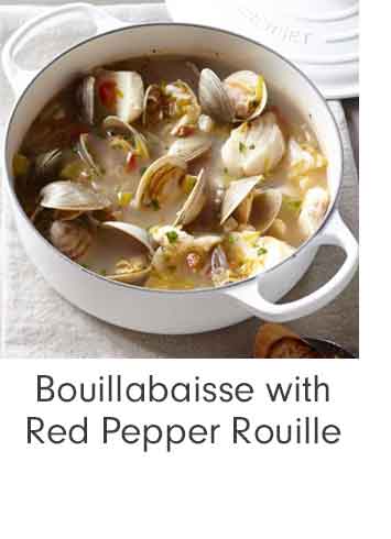 Bouillabaisse with Red Pepper Rouille