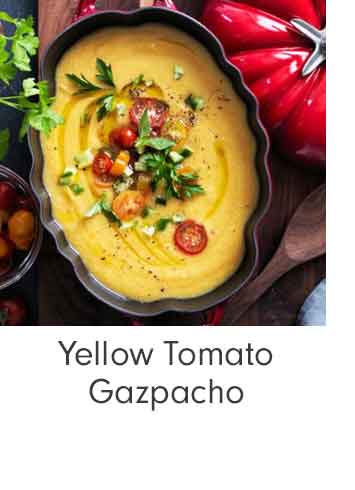 Yellow Tomato Gazpacho
