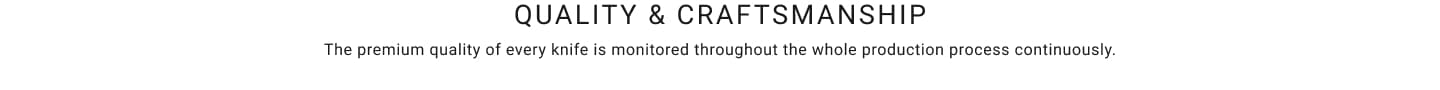 Quality & Craftsmanship