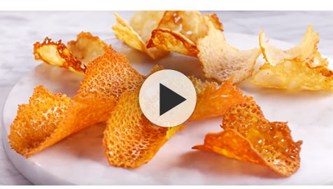 Parmesan and Cheddar Fricos