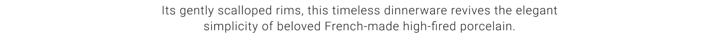 Pillivuyt Queen Anne Dinnerware Collection Pillivuyt Queen Anne Dinnerware Collection