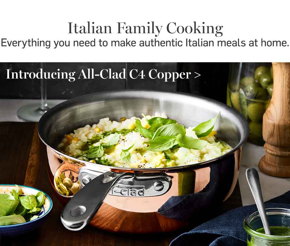 Introducing All-Clad C4 Copper >