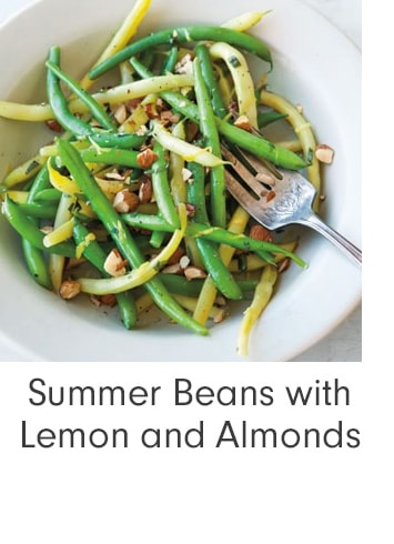 Summer Beans with Lemon and Almonds