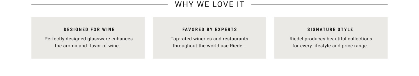 Why We Love It