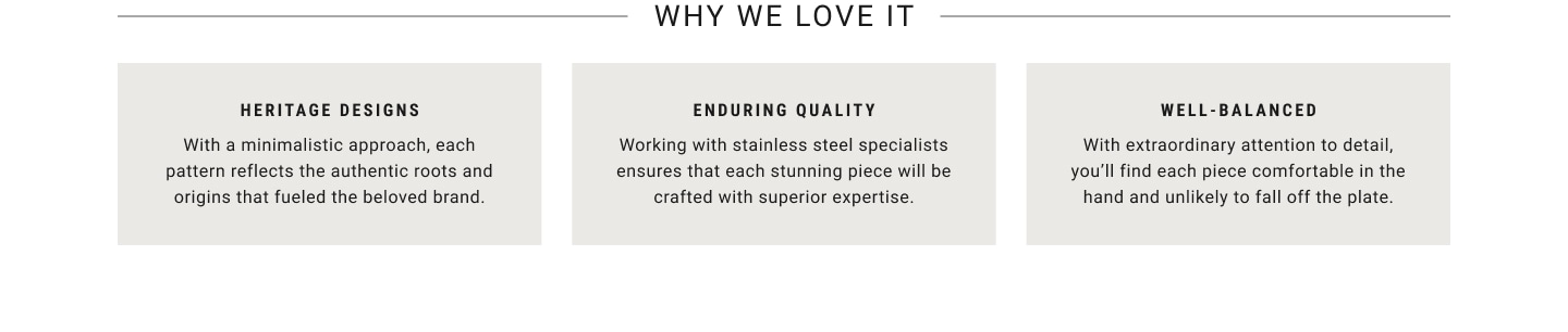 Why We Love It
