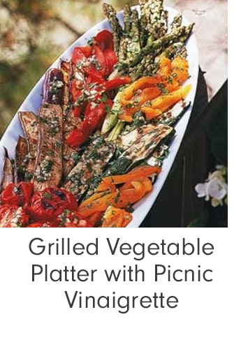 Grilled Vegetable Platter with Picnic Vinaigrette
