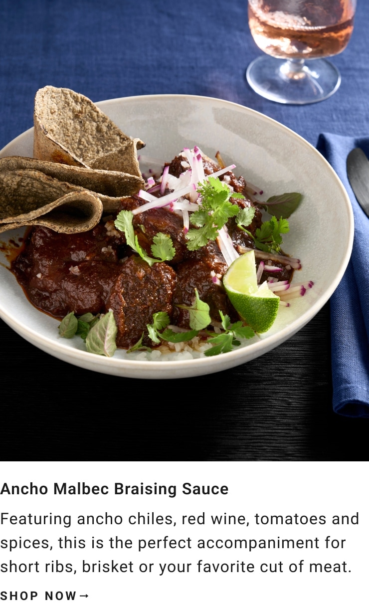 Ancho Malbec Braising Sauce