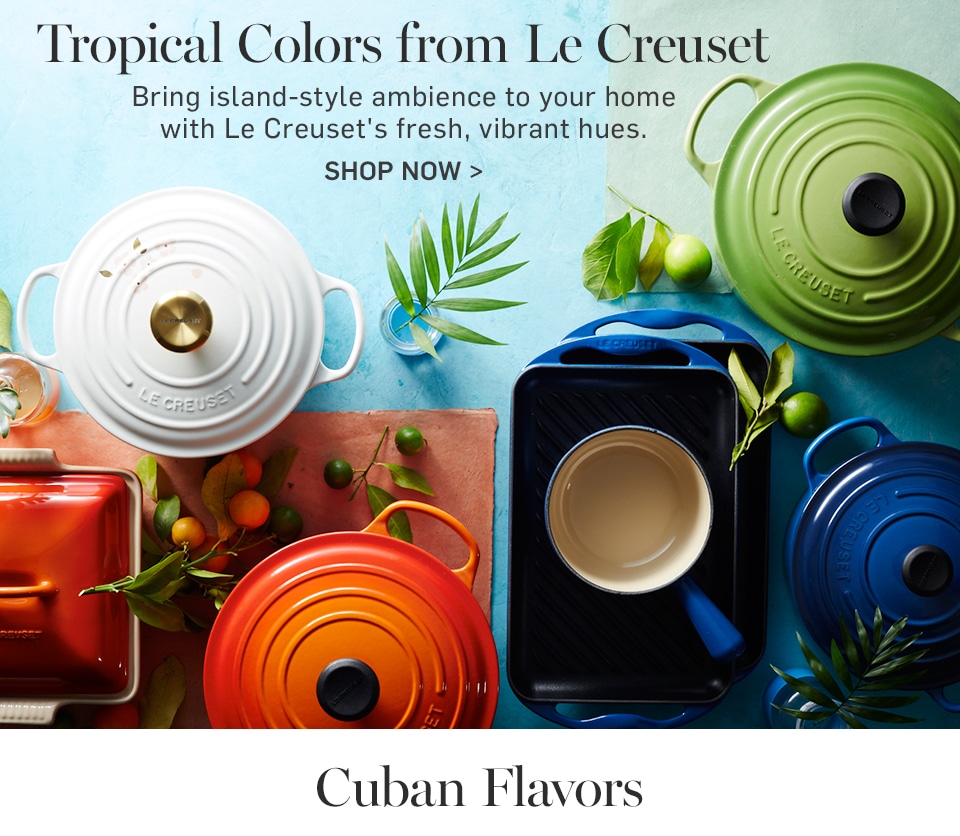 Tropical Colors from Le Creuset >