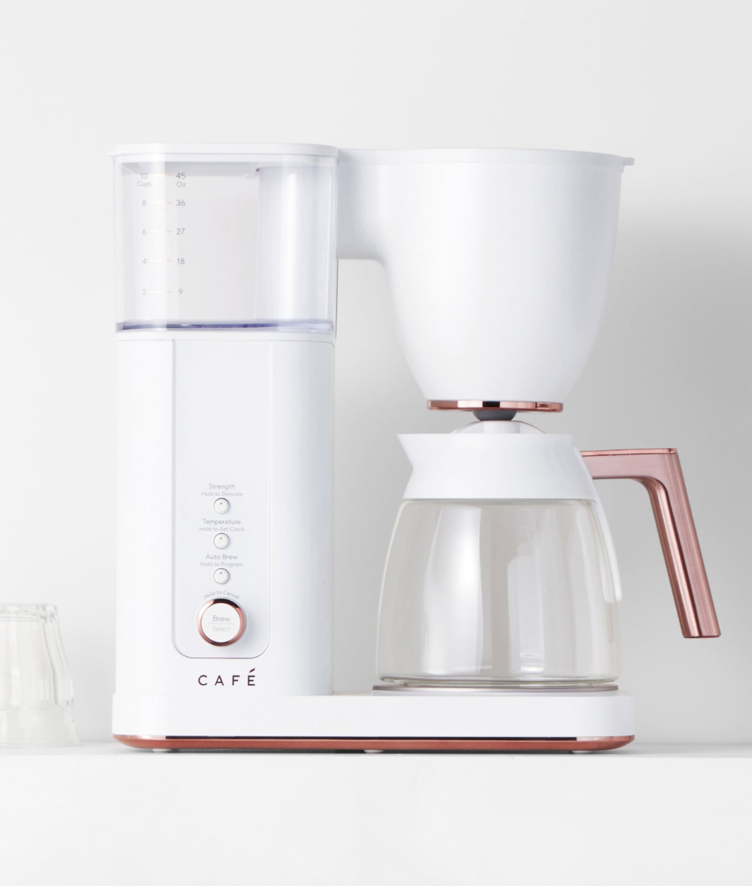 Café Specialty Drip Coffee Maker with Glass Carafe