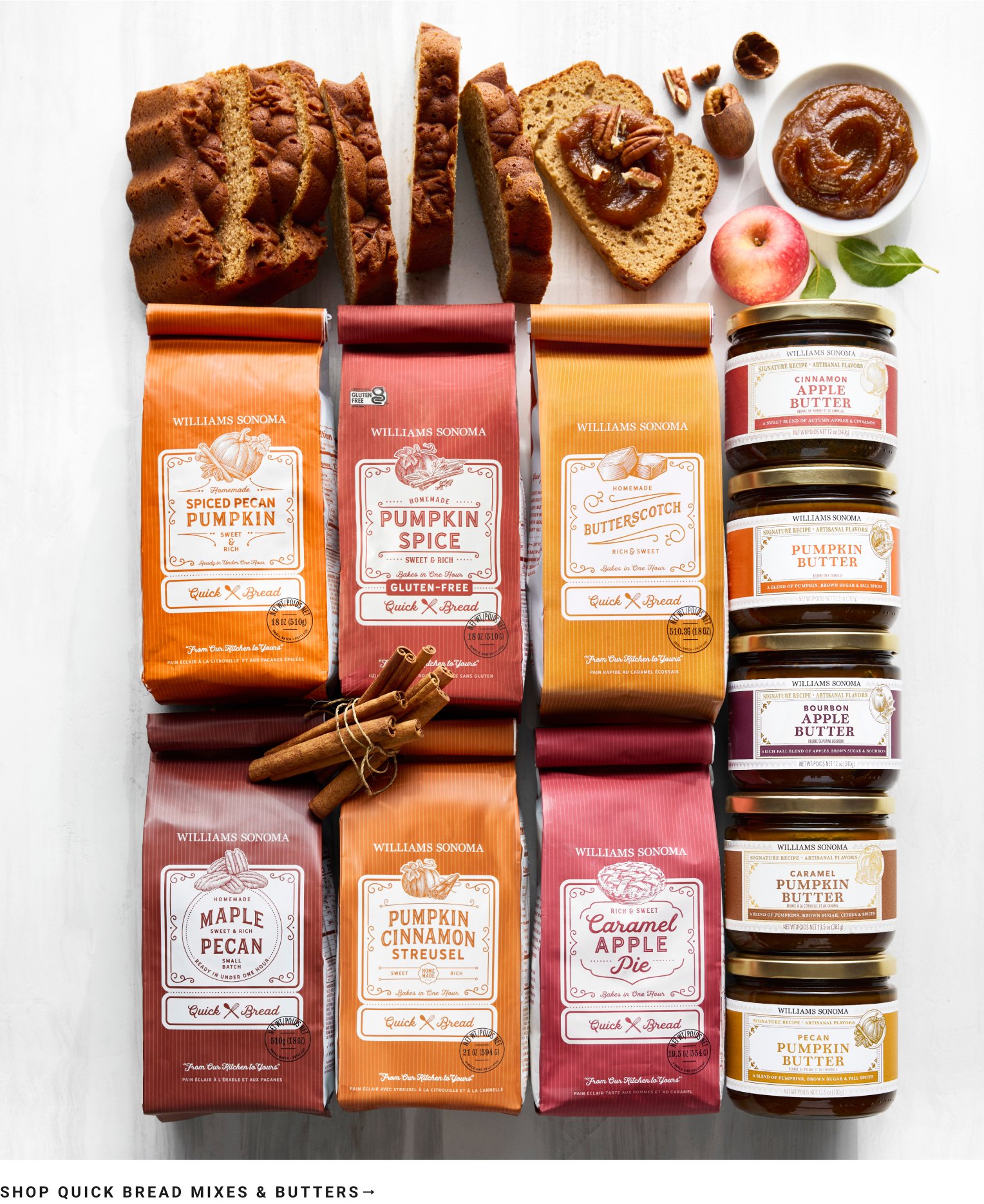 Shop Quick Bread Mixes and Butters
