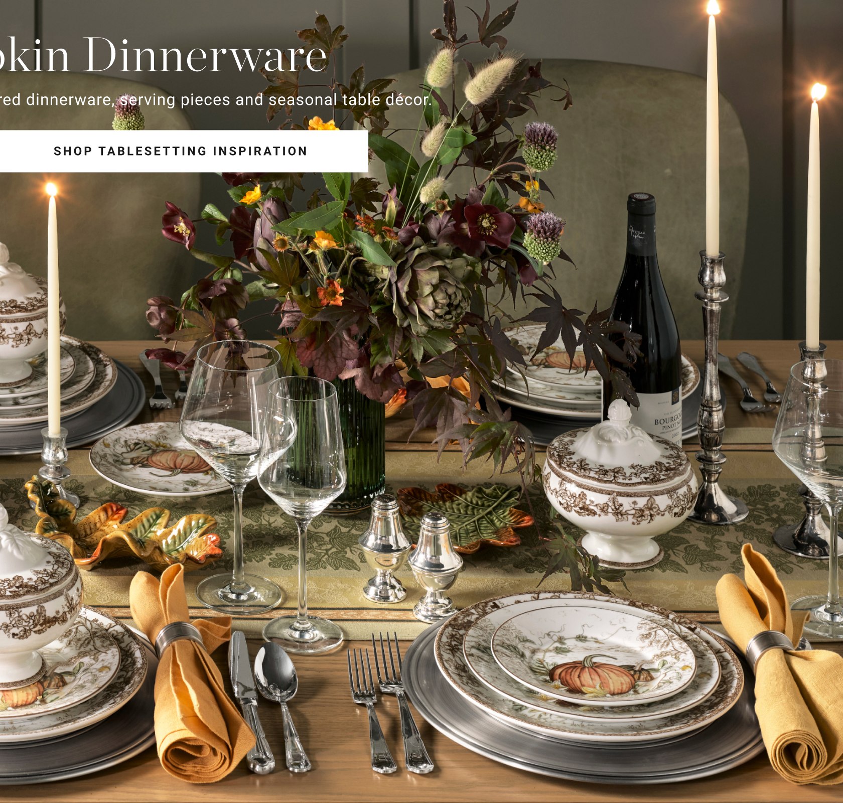 Shop Tablesetting Inspiration