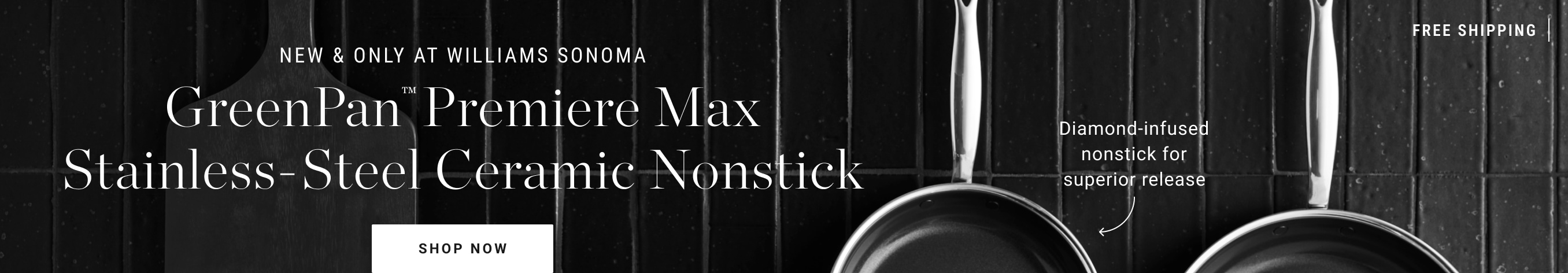 Shop GreenPan™ Premiere Max Stainless-Steel Ceramic Nonstick