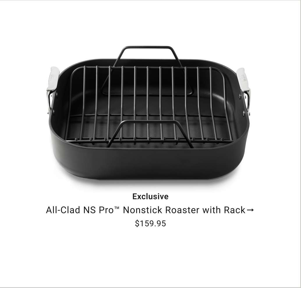 All-Clad NS Pro Nonstick Roaster with Rack