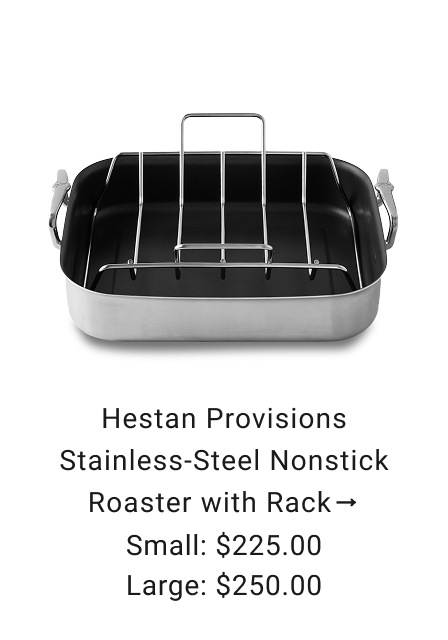 Hestan Provisions Stainless-Steel Classic Roaster with Rack