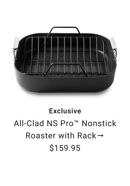 All-Clad NS Pro Nonstick Roaster with Rack