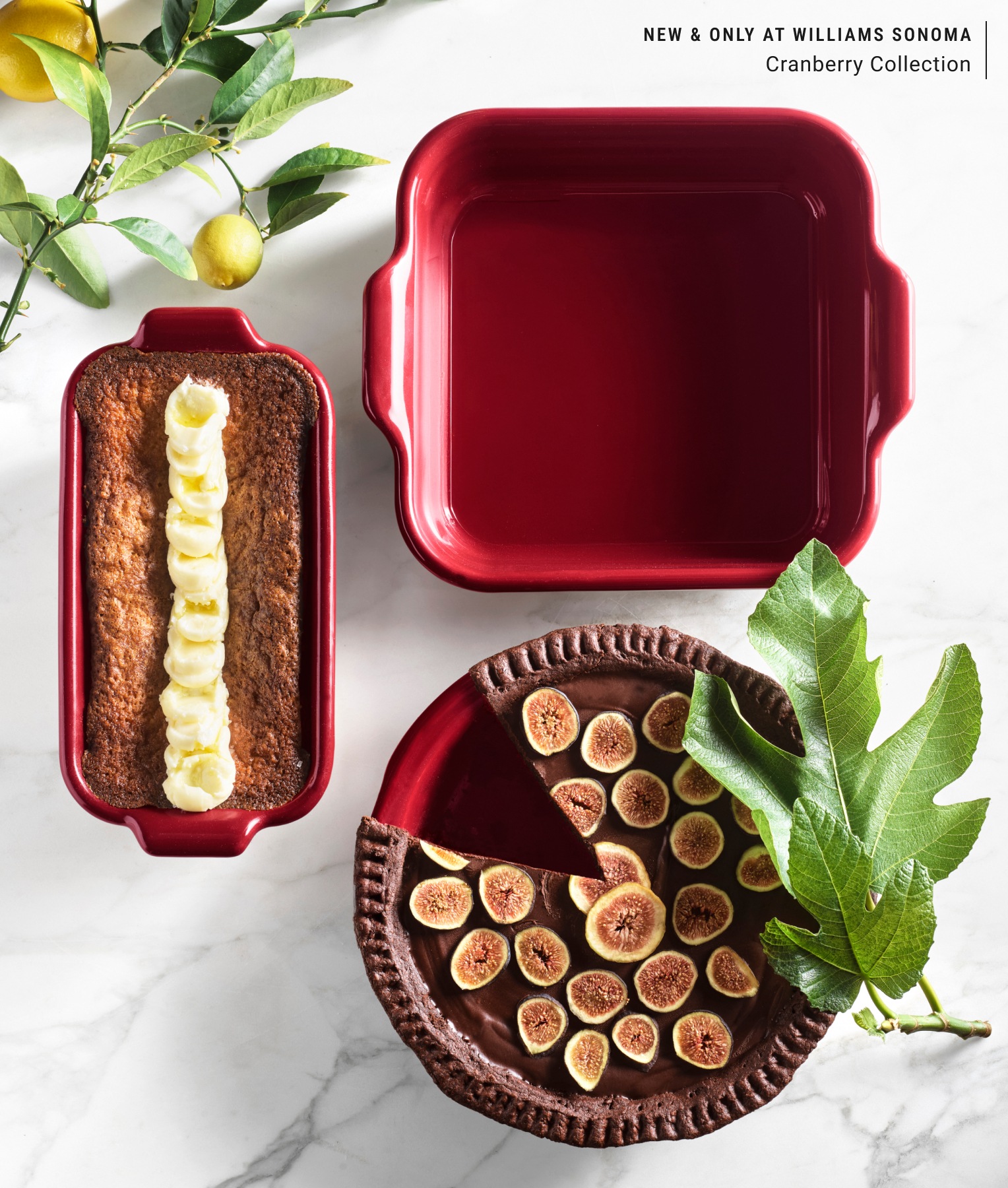 Emile Henry Cranberry Collection