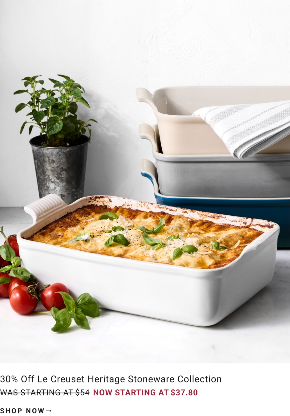 Shop 30% Off Le Creuset Heritage Stoneware Collection
