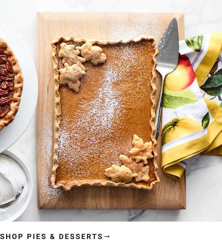 Shop Pies & Desserts