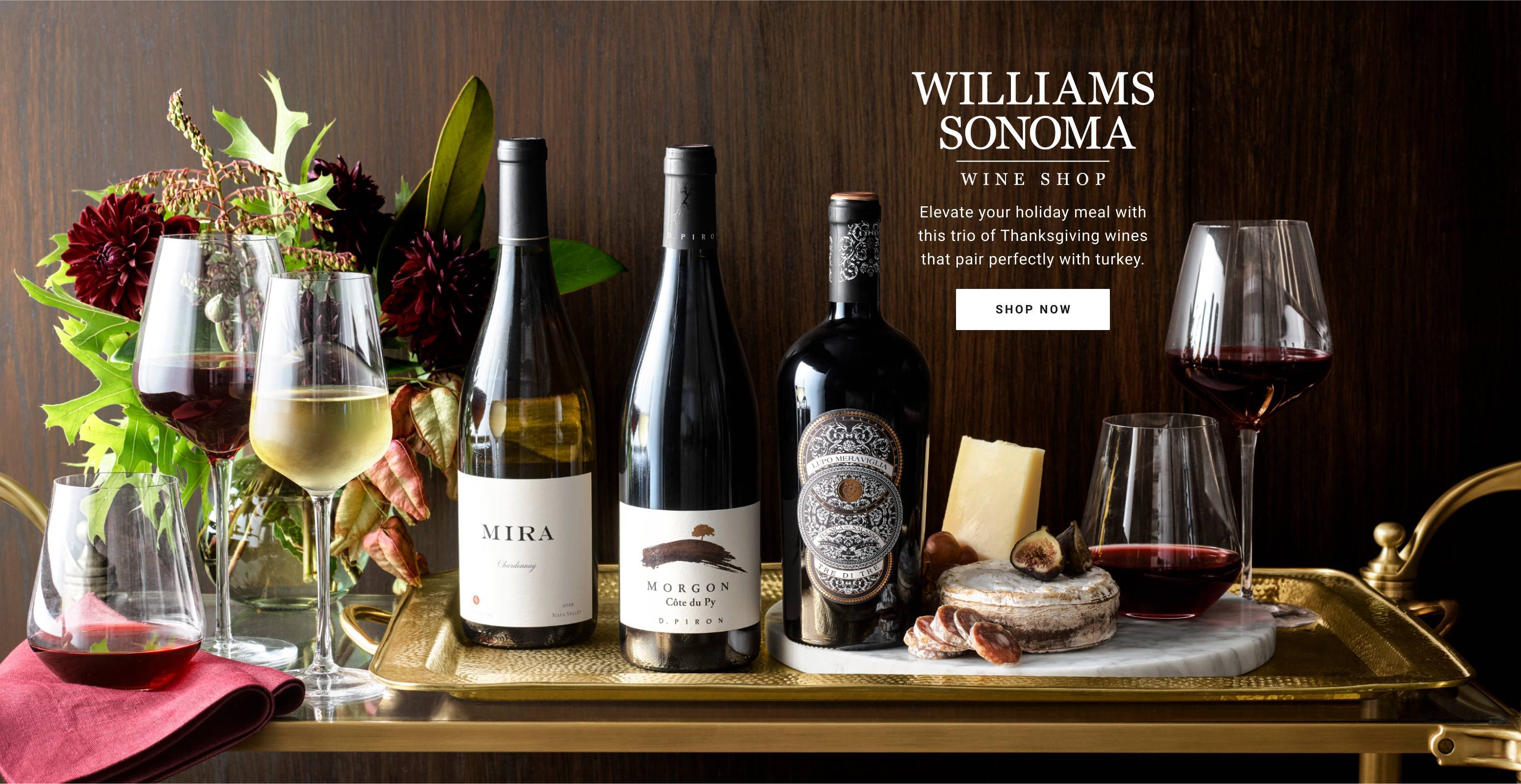 Williams Sonoma Wine Shop