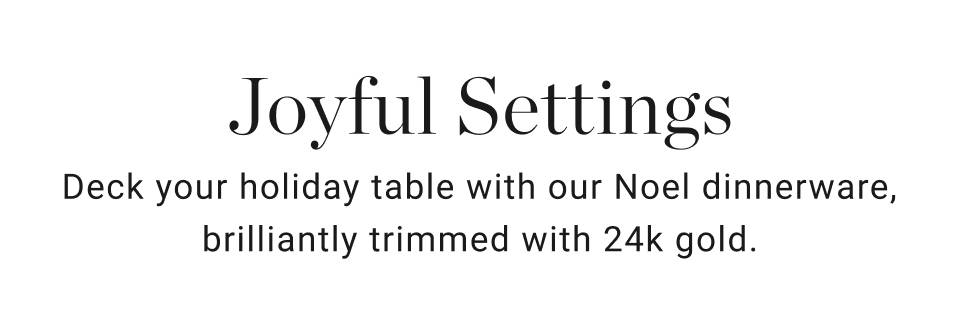 Joyful Settings Joyful Settings