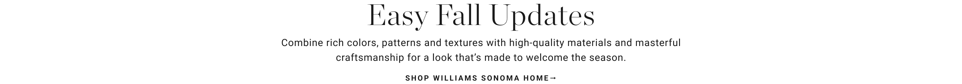 Shop Williams Sonoma Home