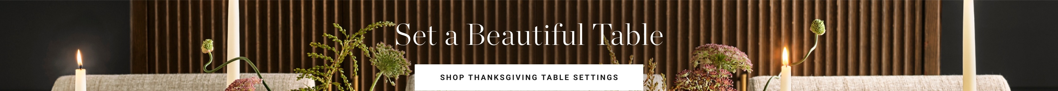 Shop Thanksgiving Table Settings