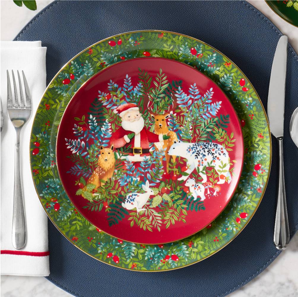 Christmas Forest Dinnerware | Williams Sonoma