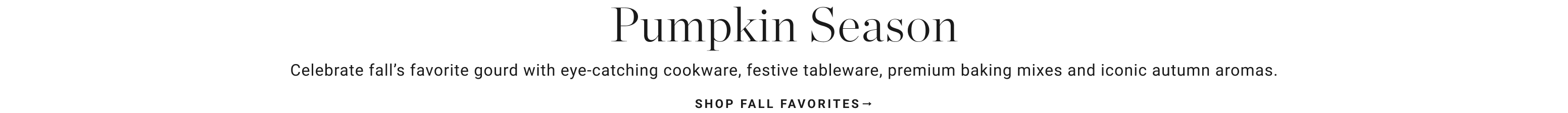 Shop Fall Favorites