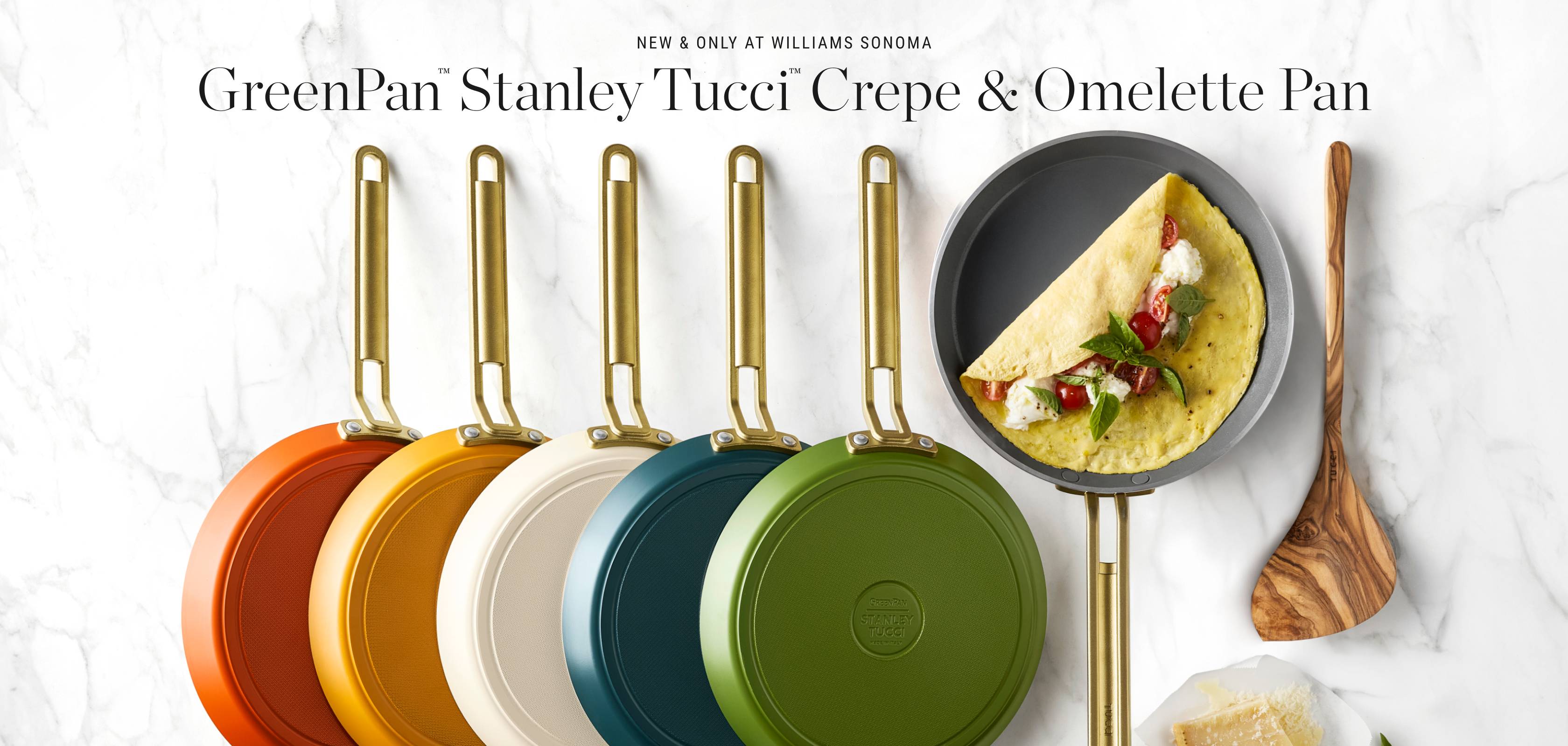 GreenPan™ Stanley Tucci™ Crepe & Omelette Pan GreenPan™ Stanley Tucci™ Crepe & Omelette Pan