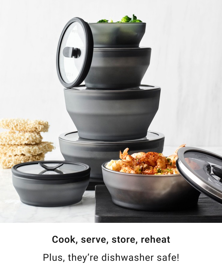 Cook, serve, store, reheat