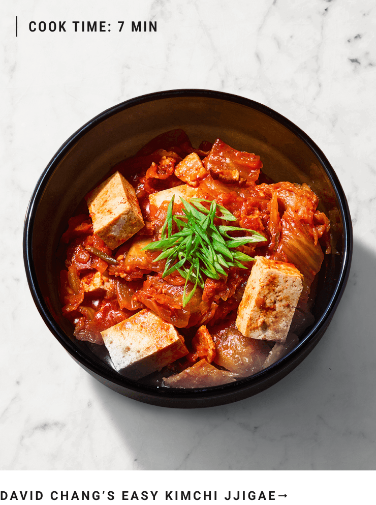 David Chang's Easy Kimchi Jjigae