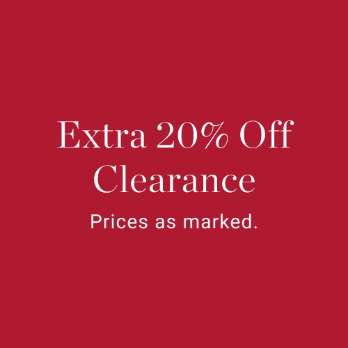 Extra 20% Off Clearance