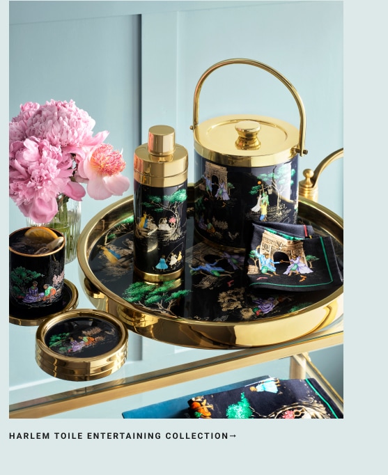 Harlem Toile Entertaining Collection Harlem Toile Entertaining Collection