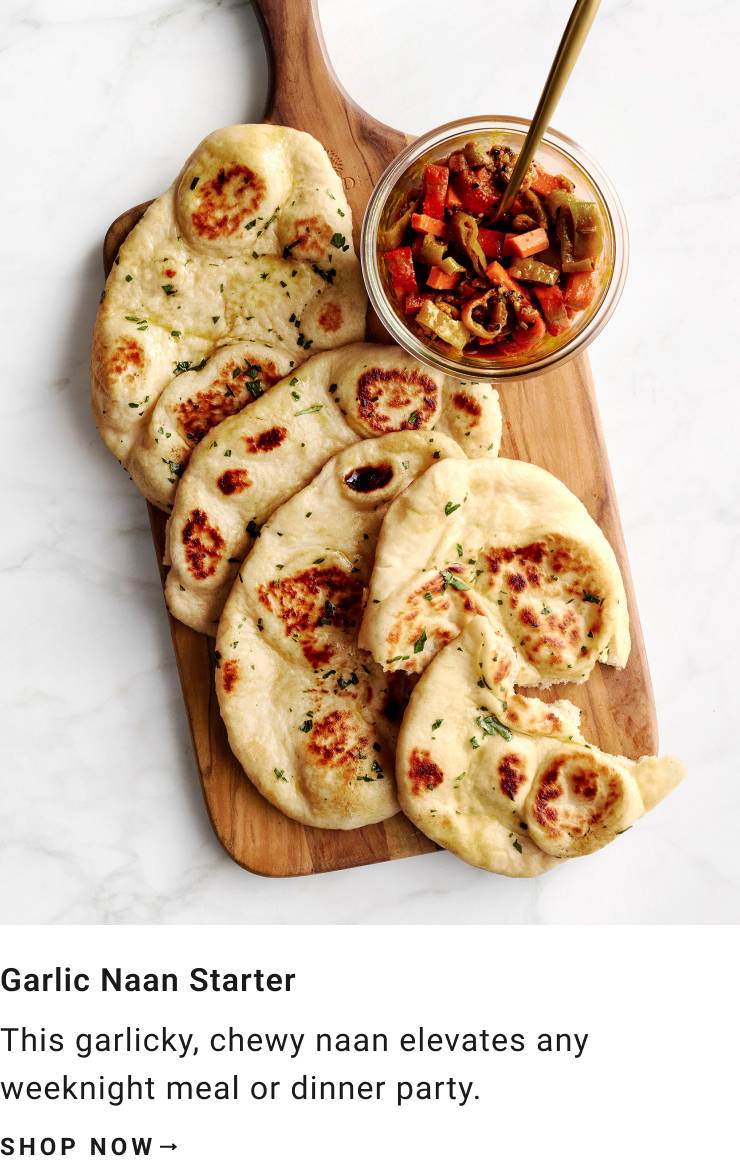 Garlic Naan Starter
