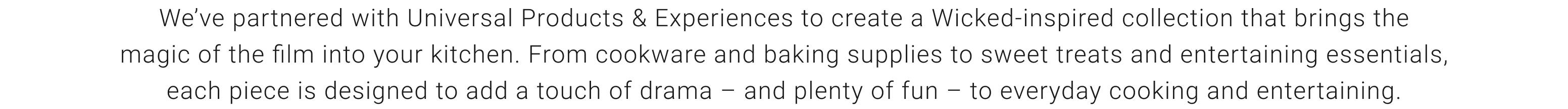 Williams Sonoma x Wicked