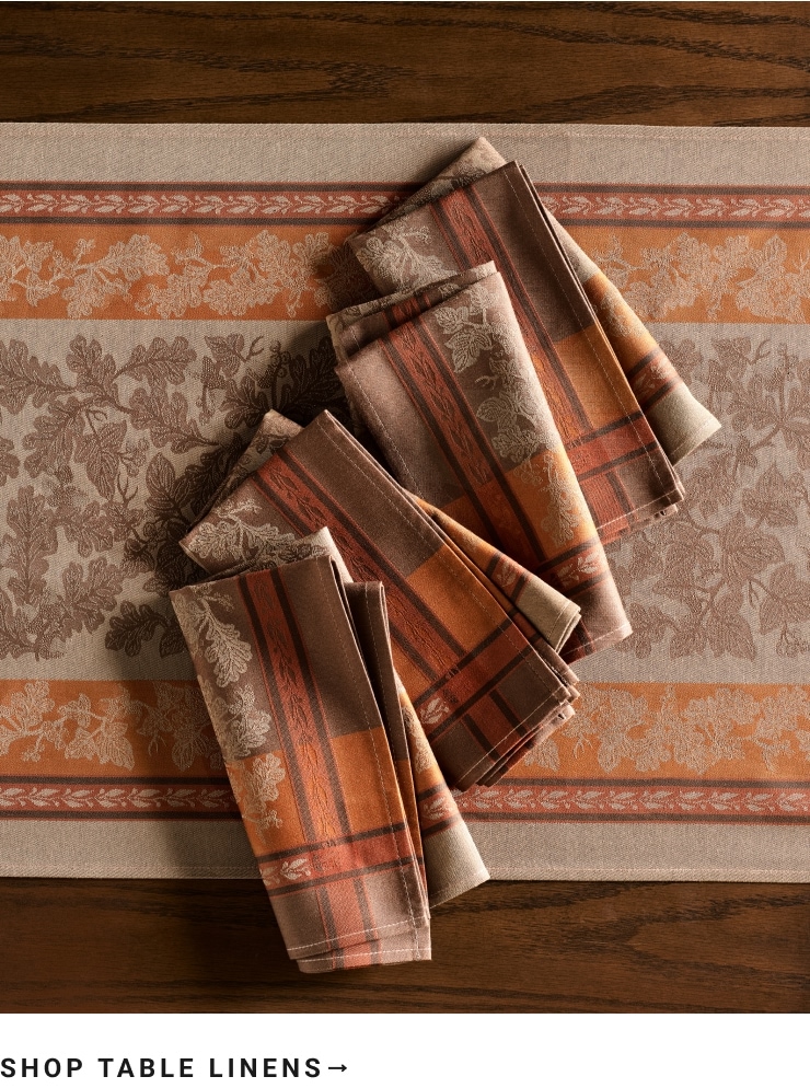 Shop Table Linens