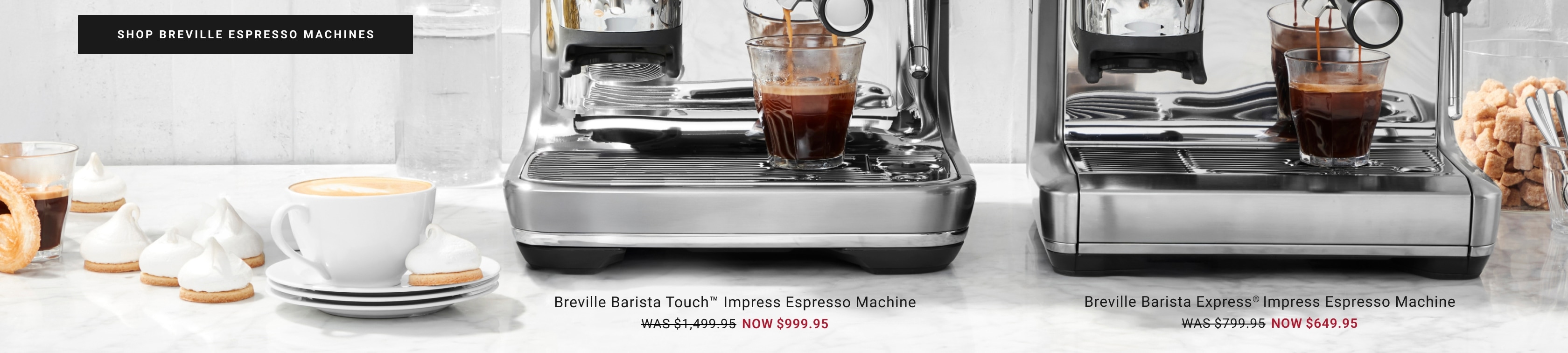 Shop Breville Espresso Machines