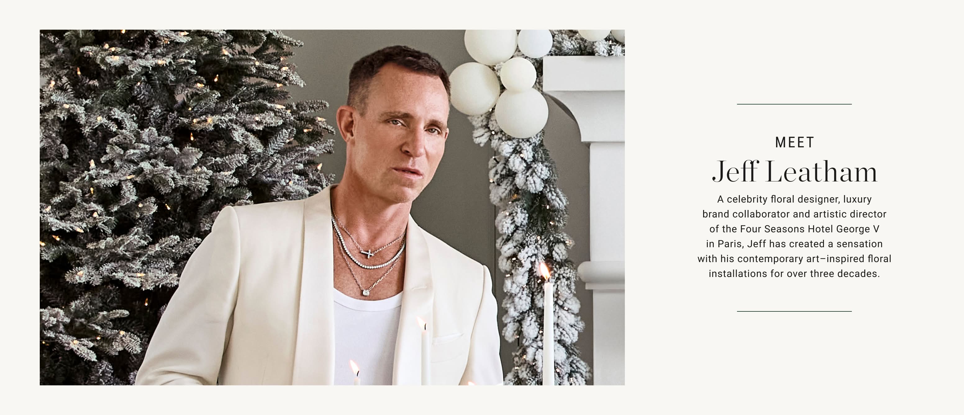 Meet Jeff Leatham Meet Jeff Leatham